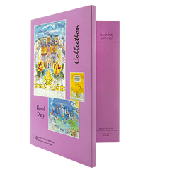10 Cartes doubles avec enveloppes Raoul Dufy