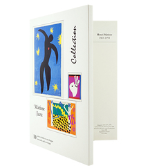 10 cartes doubles et enveloppes Matisse "Jazz"
