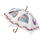 Stick umbrella - Engravings of fashion at the time of Marie-Antoinette