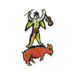 Magnet "Chèvre rouge" - Marc Chagall