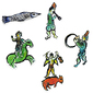 5 Magnets Marc Chagall