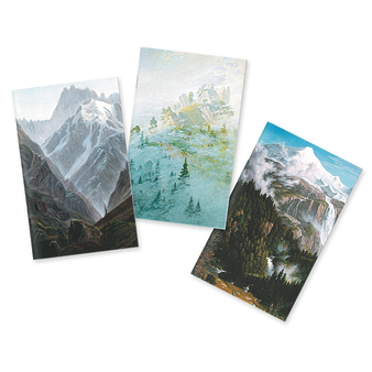 3 Small notebooks "German Thought and Painting, from Friedrich to Beckmann, 1800-1939"