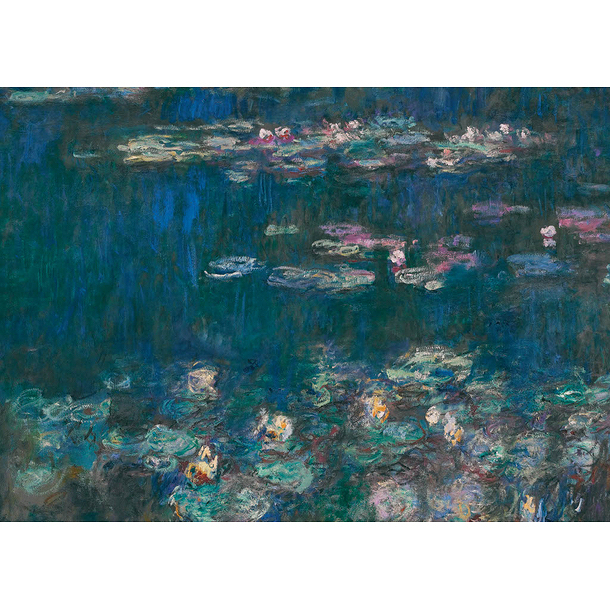 Affiche Les Nymphéas de Claude Monet