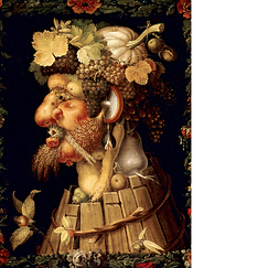 Poster The Autumn by Arcimboldo