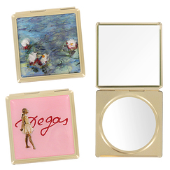 Degas & Monet 2 Purse Mirrors Set