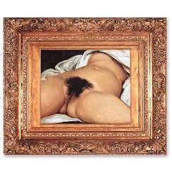 Affiche L'Origine du Monde de Gustave Courbet