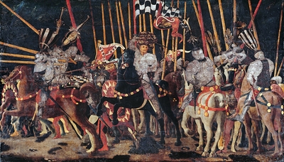 La Bataille San Romano (la contre attaque de Micheletto da Cotignola)
