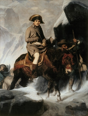Bonaparte franchissant les Alpes