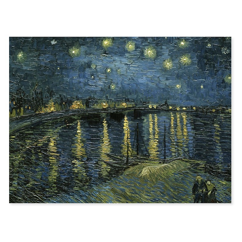 Affiche La nuit étoilée de Vincent Van Gogh