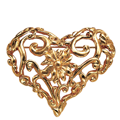 Heart Brooch by Christian Lacroix