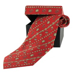 Louis XIV Emblem Tie