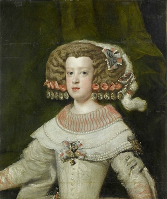 Portrait de l'Infante Marie-Thérèse, future reine de France (1638-1683)
