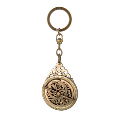 Astrolabe Oriental Keyring