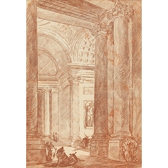 Interior of St. Peter's of Rome