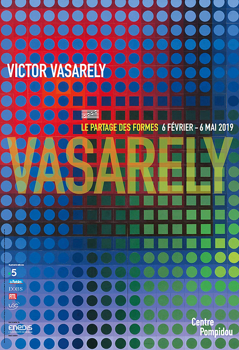Vasarely, Sharing Forms