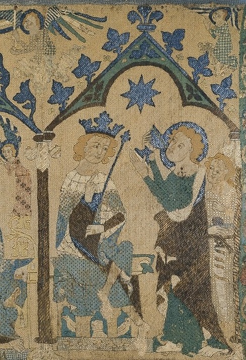 Embroidery art in the Middle Ages