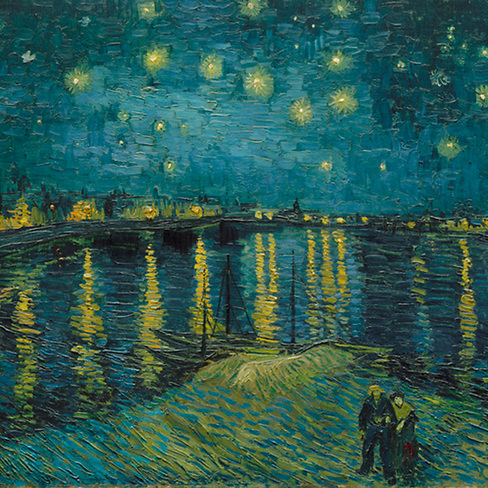 Ligne Nuit Etoilée de Vincent Van Gogh - Musée d'Orsay