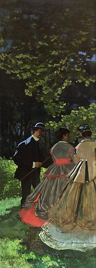 Le Déjeuner sur l'herbe, fragment