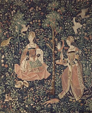 La tenture de la Vie Seigneuriale : La Broderie I/II