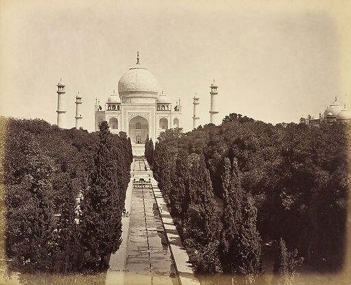 Agra. Le Taj Mahal, 1863-1870