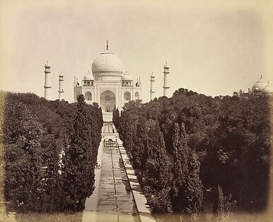 Agra. Le Taj Mahal, 1863-1870
