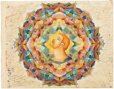 Notations chromatiques : tête d'homme roux