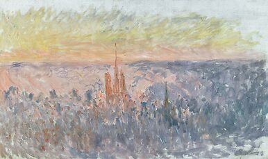 Vue générale de Rouen