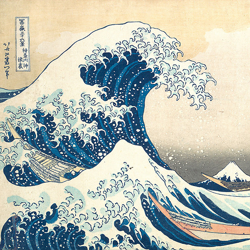 Ligne La Grande Vague - Hokusai : Chef-d'œuvre Incontournable