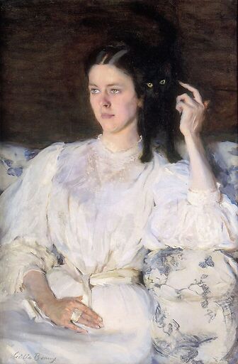 Sita et Sarita ou jeune fille au chat