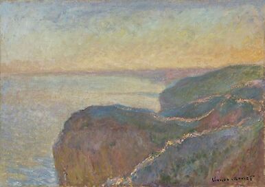 Sur la falaise de Dieppe