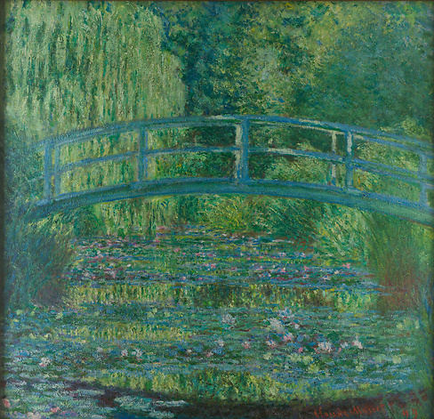 Ligne Le Bassin aux nymphéas, harmonie verte de Claude Monet : analyse et histoire
