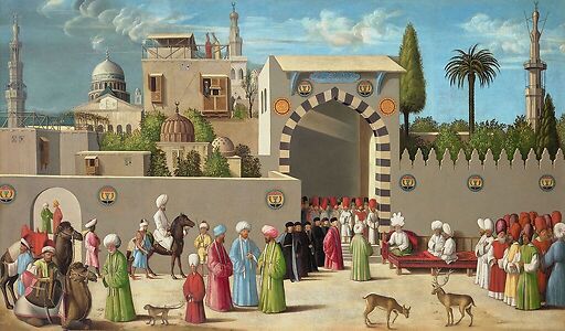 Réception d’une ambassade vénitienne à Damas