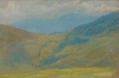 Paysage de montagne I/II