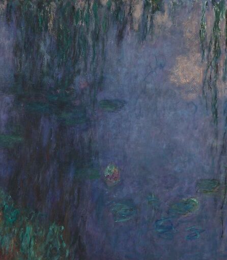 The Water Lilies: Morning with Willows