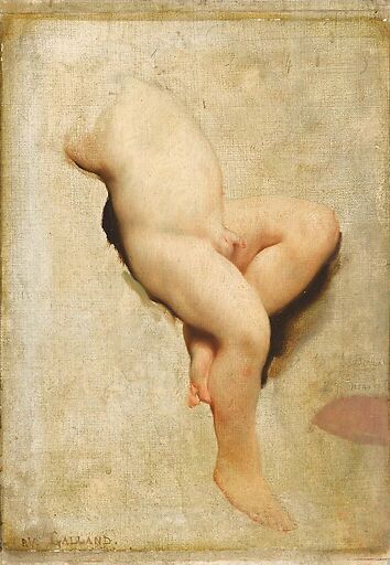 Study of a naked child