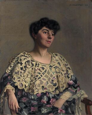 Portrait of Marthe Mellot (1870-1947), actress, wife of Alfred Natanson
