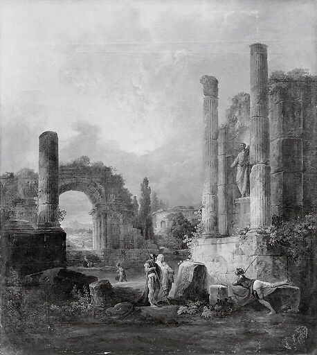 Ruins of a temple