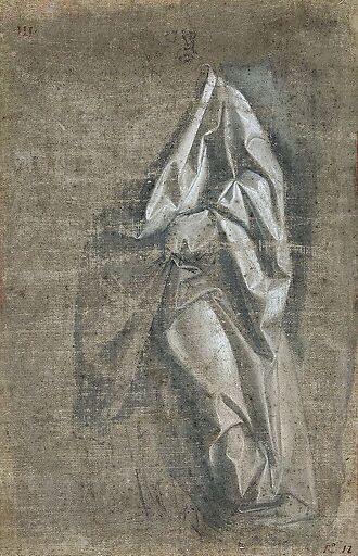 Étude de draperie, figure debout ou Draperie Jabach III