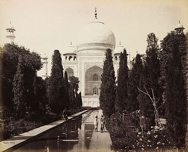 Agra. Le Taj Mahal, 1863-1870