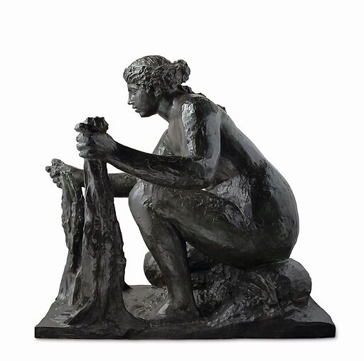 L'Eau ou La Grande Laveuse accroupie