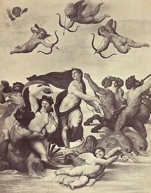 Raphaël, triomphe de Galatée à la Farnésine