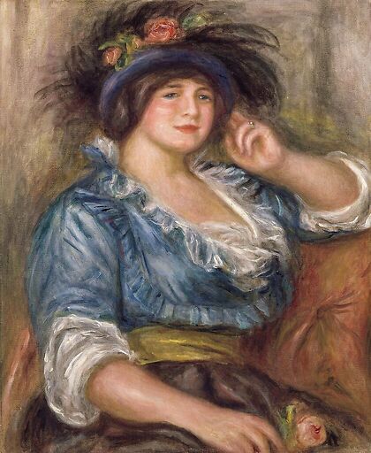 Colonna Romano ou Jeune femme à la rose