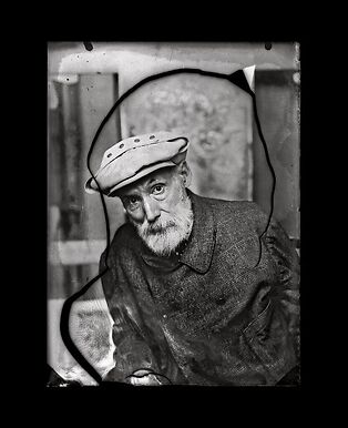 Pierre-Auguste Renoir dans un de ses ateliers