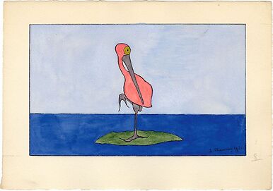 Paysages monstrueux, N° 8, 1920