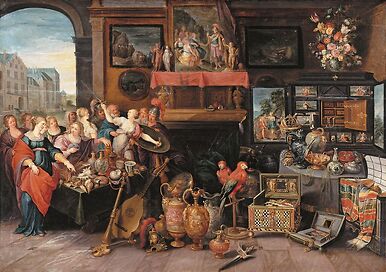 Ulysse reconnaissant Achille parmi les filles de Licomède