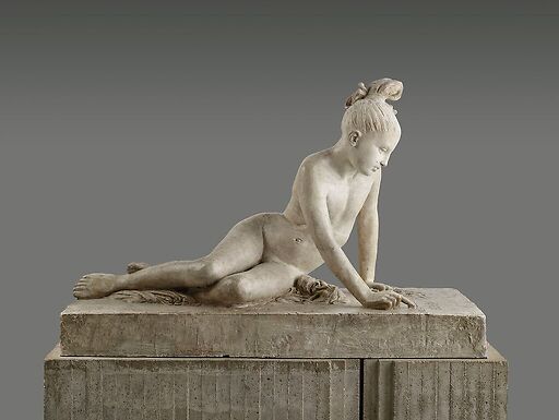 Jeune Grecque au tombeau de Markos Botzaris