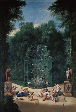 L’Entrée du Labyrinthe dans les jardins de Versailles