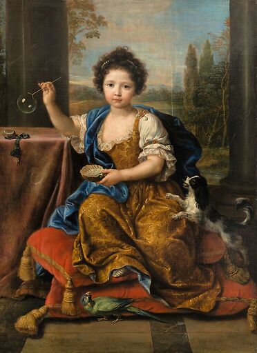 Portrait présumé de Louise Marie-Anne de Bourbon, Mademoiselle de Tours