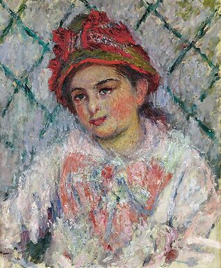 Portrait de Blanche Hoschedé enfant