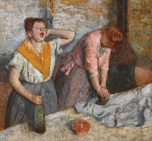 Repasseuses (détail)